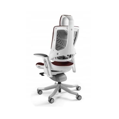 2. Wau 2 BL406 office chair, cocoa/white fabric