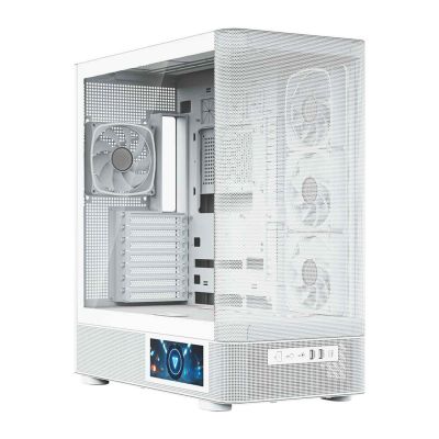 29. MODECOM VOLCANO AQ 400 ARGB MIDI CASE WHITE
