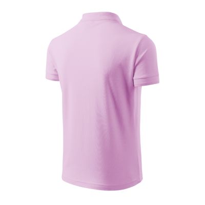 4. Men's Pique Polo Shirt (Orchid)
