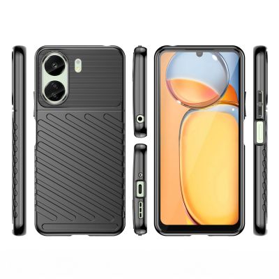 6. Thunder Case armored case for Xiaomi Redmi 13c - black
