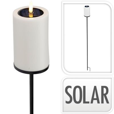 SOLAR CANDLE LAMP LED TORCH