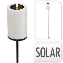 SOLAR CANDLE LAMP LED TORCH