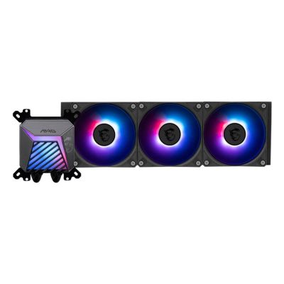 9. MSI MAG Coreliquid A15 360 Motherboard, Processor All-in-one Liquid Cooler 12 cm Black 1 pc.