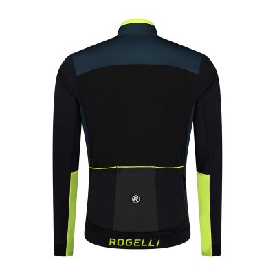2. Rogelli winter jacket CADENCE blue-black-fluorescent M