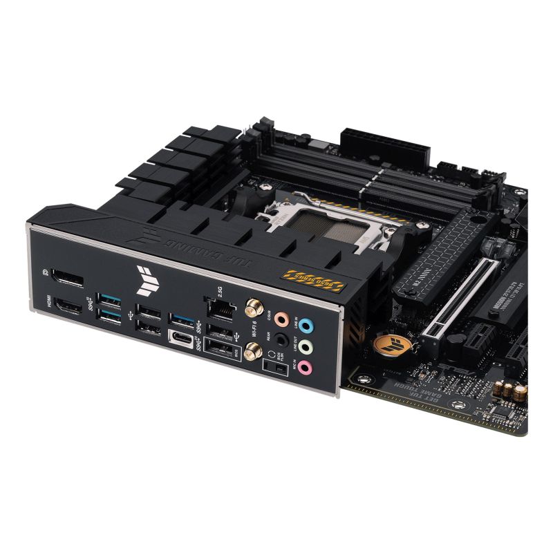 7. ASUS TUF GAMING B650M-PLUS WIFI AMD B650 Socket AM5 micro ATX