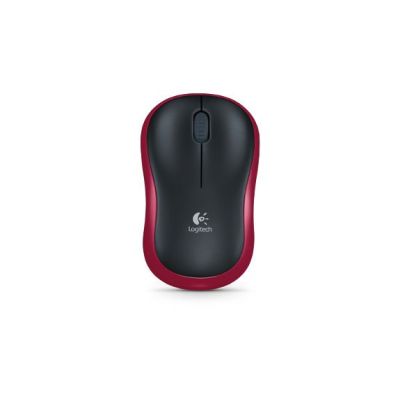 3. Logitech M185 Wireless Mouse 910-002237 (Optical; 1000 DPI; Red)