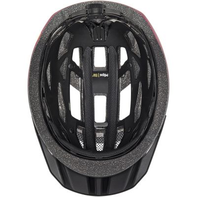 5. UVEX I-vo 2 MIPS Bike Helmet 56-60cm, Cranberry/Black Matte