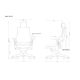 3. Wau BL417 slategrey office chair/black
