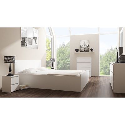 3. M6 MALWA CHEST OF DRAWERS 120CM WHITE