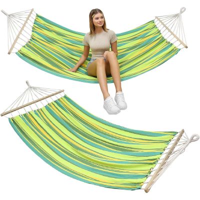 18. GARDEN HAMMOCK FOR 2 PEOPLE 200X150CM WITH SPREADER 1052724