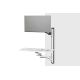 11. Single wall-mounted arm 1xLCD + keyboard, max. 32" and 8kg, 360° tilt and rotation (PIVOT)