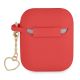 2. Guess GUA2LSCHSR AirPods cover red/red Silicone Charm Heart Collection