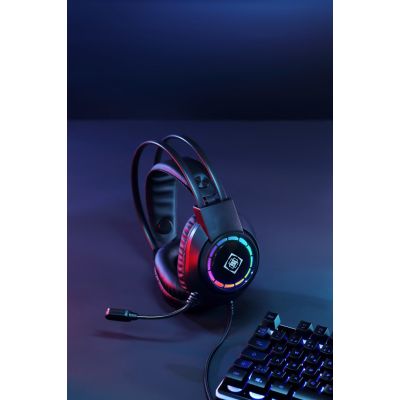11. Deltaco Gaming GAM-168 Headphones/Headset Wired Headband USB Type-A Black