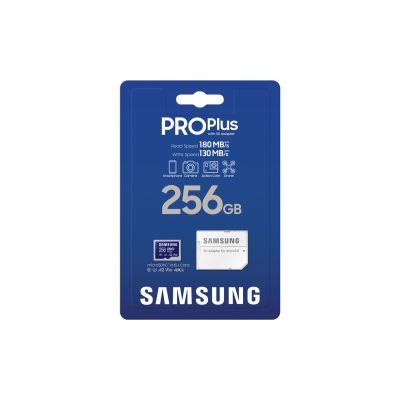 8. Samsung PRO Plus MicroSDXC 256 GB