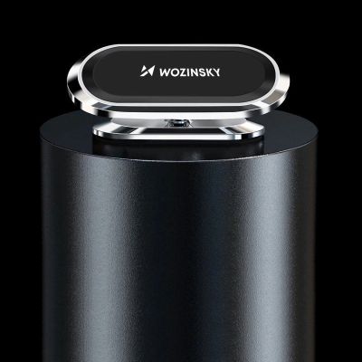 10. Wozinsky Self-Adhesive Magnetic Car Mount 360 for Dashboard Silver (WMH-06)