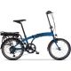 3. Snapp City-E Blue Folding Electric Bike