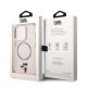 8. Karl Lagerfeld Iconic Karl&Choupette MagSafe Case for iPhone 14 Pro Max - Pink