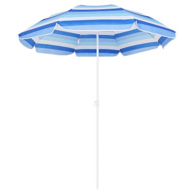 24. BEACH/BALCONY UMBRELLA 180CM BLUE LINE 1048819