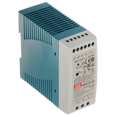 MDR-60-48 1.25A PULSAR DIN rail power supply