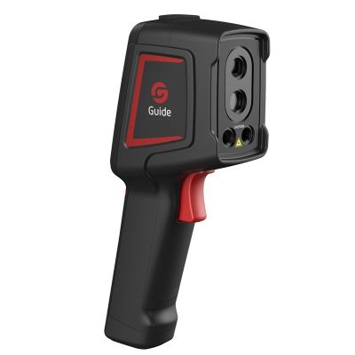 9. GUIDE SENSMART THERMAL IMAGING TOOL CAMERA USB-C, 120X90PX IR, -20°C TO 550°C, FOV 50°×38°, LCD 2.4", LASER, 2MP E1+