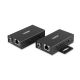 6. Lindy 43408 AV Extender AV Transmitter and Receiver Black