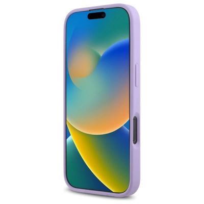 5. Guess Saffiano MagSafe iPhone 16 Pro Max Case - Purple