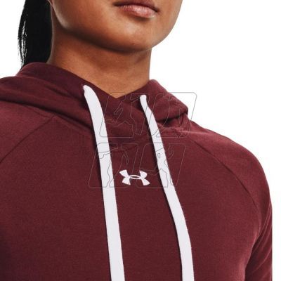 5. Under Armor Rival Fleece HB Hoodie W 1356317 690