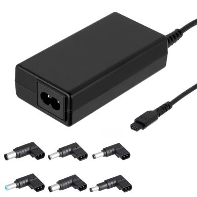 2. Akyga AK-NU-12 universal notebook power supply (20 V; 3.5 A; 65 W; 4.8 mm, 5.5 mm, 7.4 mm x 1.7 mm, 2.5 mm, 3 mm, 5 mm)