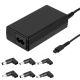 2. Akyga AK-NU-12 universal notebook power supply (20 V; 3.5 A; 65 W; 4.8 mm, 5.5 mm, 7.4 mm x 1.7 mm, 2.5 mm, 3 mm, 5 mm)