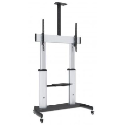 2. Manhattan 461672 Monitor Mount/Stand 2.54 m (100") Floor Silver