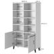 4. PAFOS shelf 100x40xH176.5 black matt