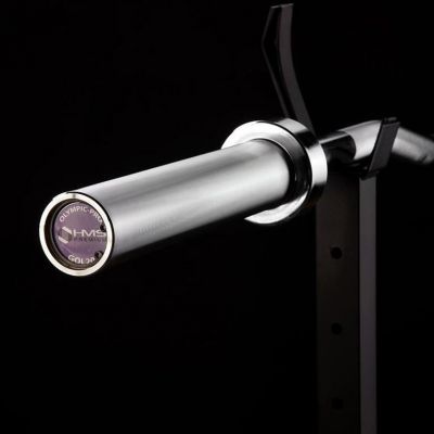 7. Olympic bar 13.5 kg / 1500 mm with HMS GOL200 clamps