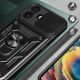 4. Hybrid Armor Camshield iPhone 17 Case with Stand and Camera Cover - Black