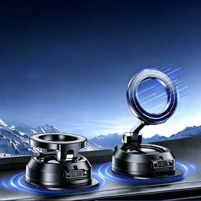 4. Wozinsky WUS-CZ37 Magnetic 360° Dashboard Car Mount - Black