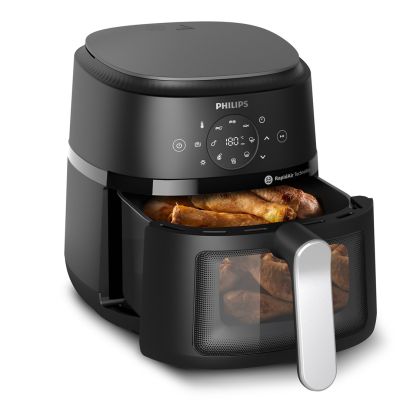 39. Philips 2000 series NA221/00 2000 series fryer with a capacity of 4.2 liters (silver)