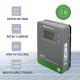 3. Qoltec MPPT Solar Charge Controller with Temperature Sensor 10A | 12V / 24V | LCD | 2 x USB | Bluetooth | APP | GEL | LiFePO4