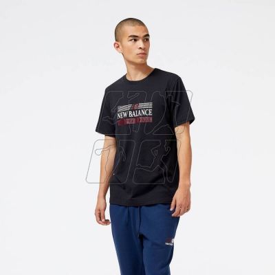 New Balance Sport Core Cotton Jersey S BK M MT31906BK