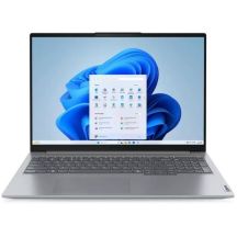 Lenovo ThinkBook 16 G7 ARP AMD Ryzen™ 5 7535HS Laptop 40.6 cm (16") WUXGA 16 GB DDR5-SDRAM 512 GB SSD Wi-Fi 6E (802.11ax) Windows 11 Pro Gray