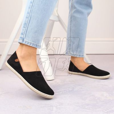 6. Slip on espadrilles with cutouts NEWS W EVE270A black