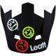 Bicycle Helmet Visor LEATT Visor MTB Gravity 1.0 V25 (size M–XXL) one size
