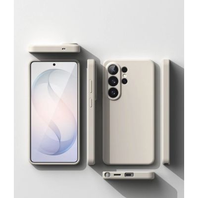 5. Ringke Silicone MagSafe Case for Samsung Galaxy S26 Ultra - Beige