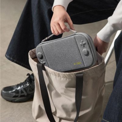 9. Tech-Protect Slim Pouch for Nintendo Switch 2 - Gray