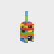 Marioinex "junior bricks" building blocks, 110 pieces
