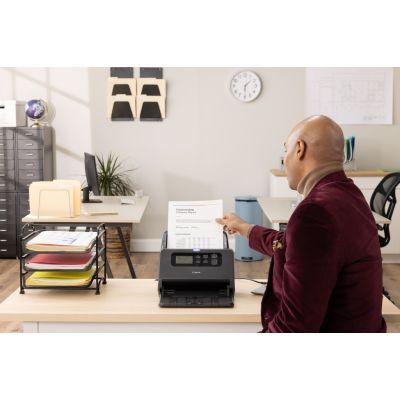 11. Canon imageFORMULA DR-M260 Document Scanner with Feeder, 600 x 600 DPI, A4, Black
