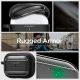 12. Spigen Rugged Armor Case for Apple AirPods Pro 1 / 2 - Matte Black