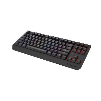 11. GENESIS Thor 230 TKL Gaming Keyboard USB + RF Wireless + Bluetooth QWERTY Gray