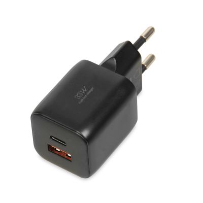 2. IBOX UNIVERSAL CHARGER C-42 GAN PD33W USB A+C BLACK