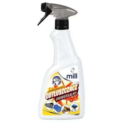MILL CLEAN Universal Degreaser for greasy stains on clothing, plastics, and other surfaces. 555 ml.