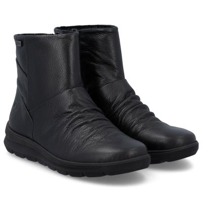4. Rieker Z0066-00 Waterproof Insulated Leather Women's Boots, Black