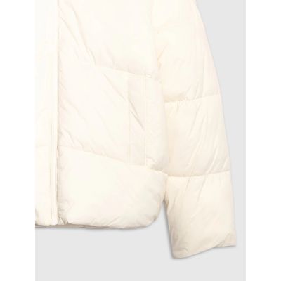 10. Girls' down jacket with synthetic filling 4F 4FJRAW25TDJAF0825-10S